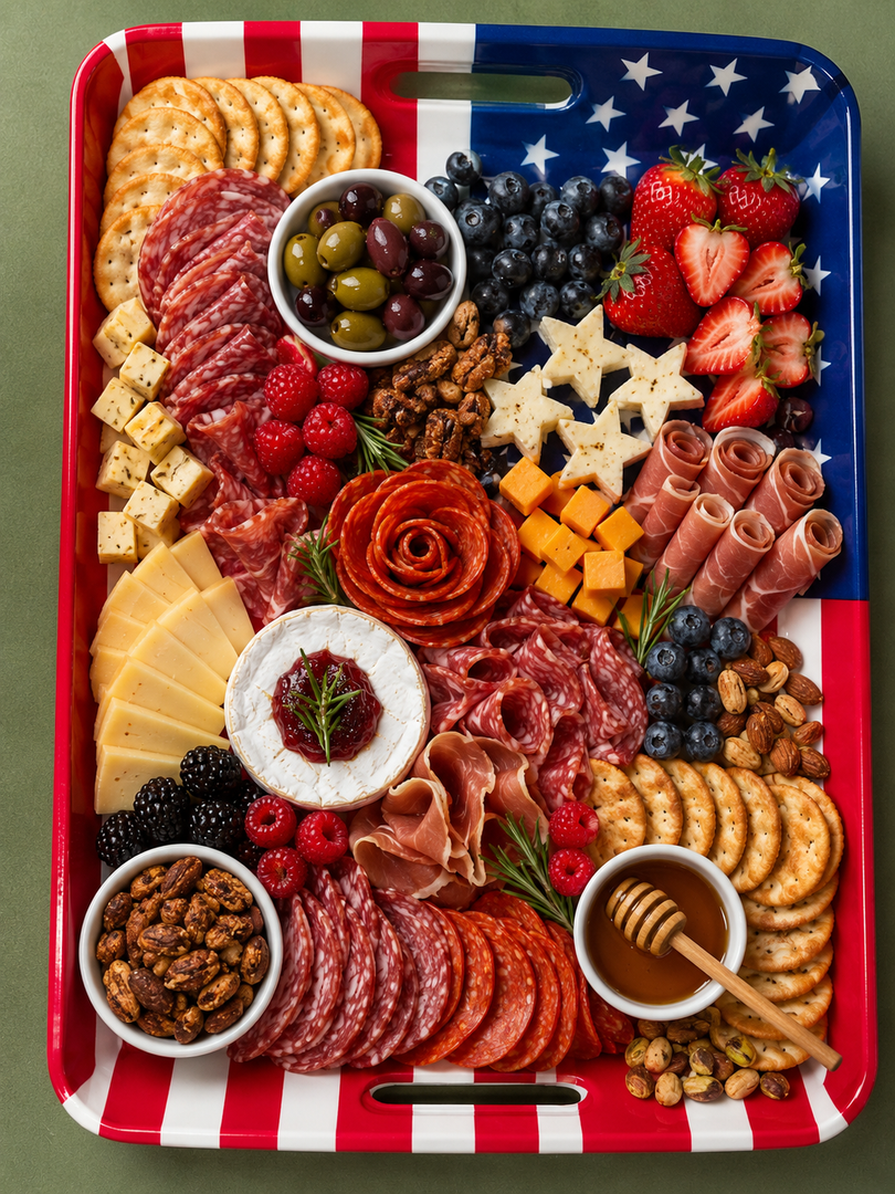 Happy Fourth Large Charcuterie Tray
