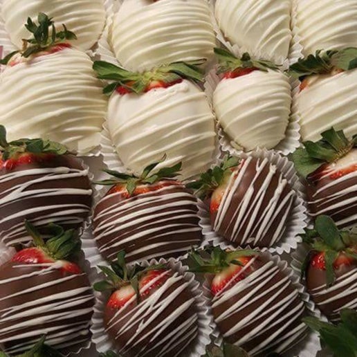 Chocolate Lady Chocolate Covered Strawberries-Medium Box