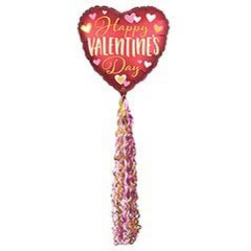 84” Valentine’s Day Heart Fringe Balloon