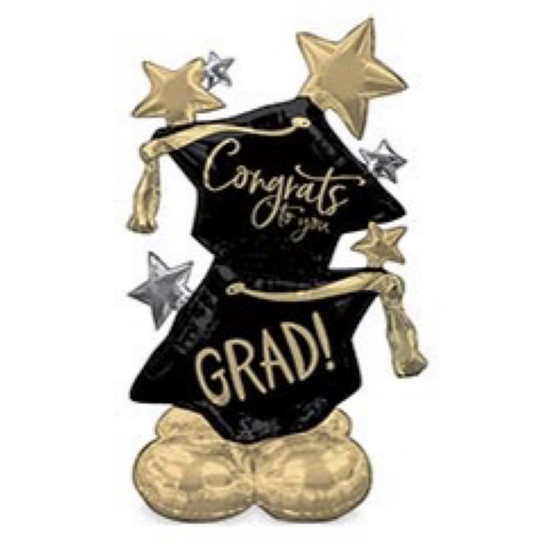 51” Airloonz Grad Congrats to You Stand Up